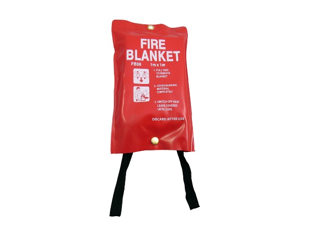 1 x Quick Release Fire Safety Blanket 1M x 1M